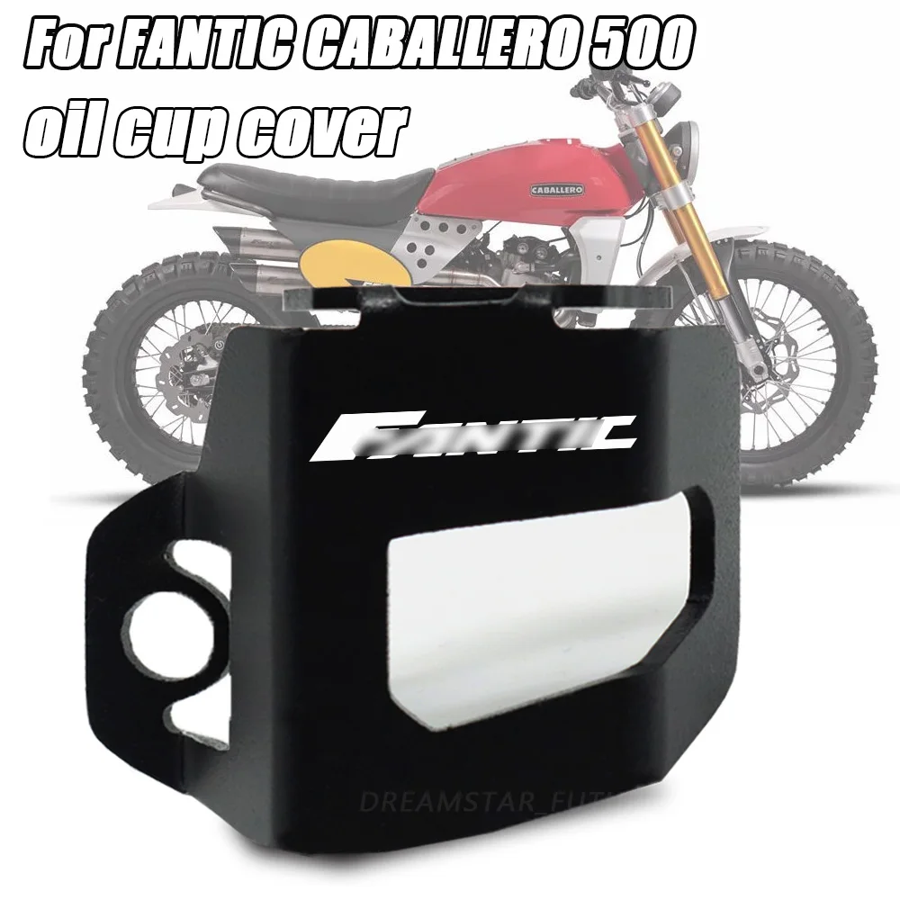 

For FANTIC CABALLERO FLAT TRACK 125 250 500 RALLY/SCRAMBLER 500 CNC Parts Rear Brake Fluid Reservoir Guard Protective Cover