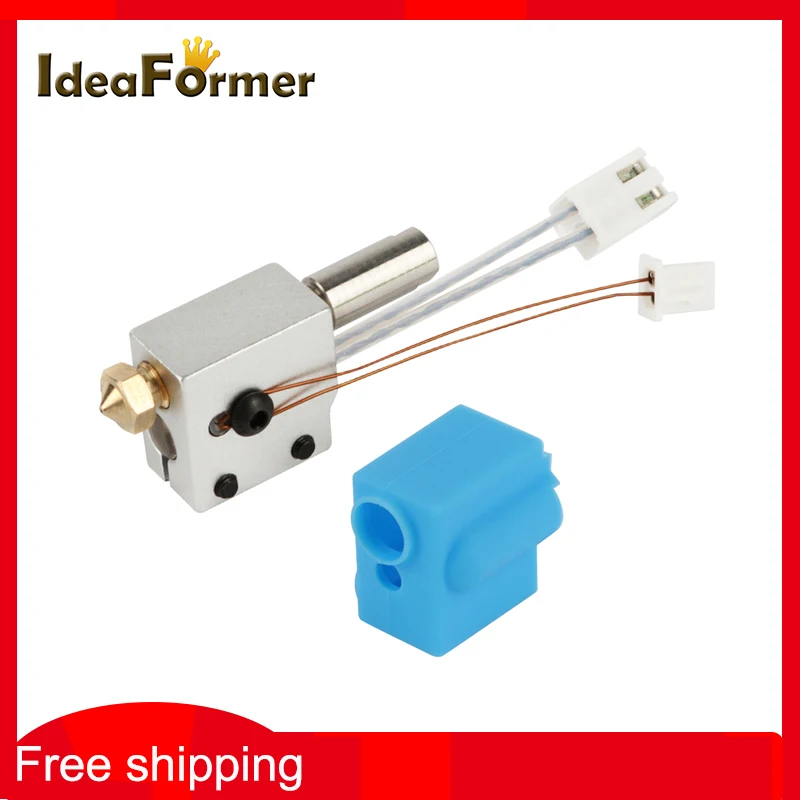 3D Printer Hotend 24V 64W Assembled Kit J-Head 0.4mm Nozzle 1.75mm For Artillery Sidewinder X1 Genius Print Head Free Shipping for artillery 3d printer abl intelligent automatic leveling for sidewinderx1 x2 genius bl touch drop shipping