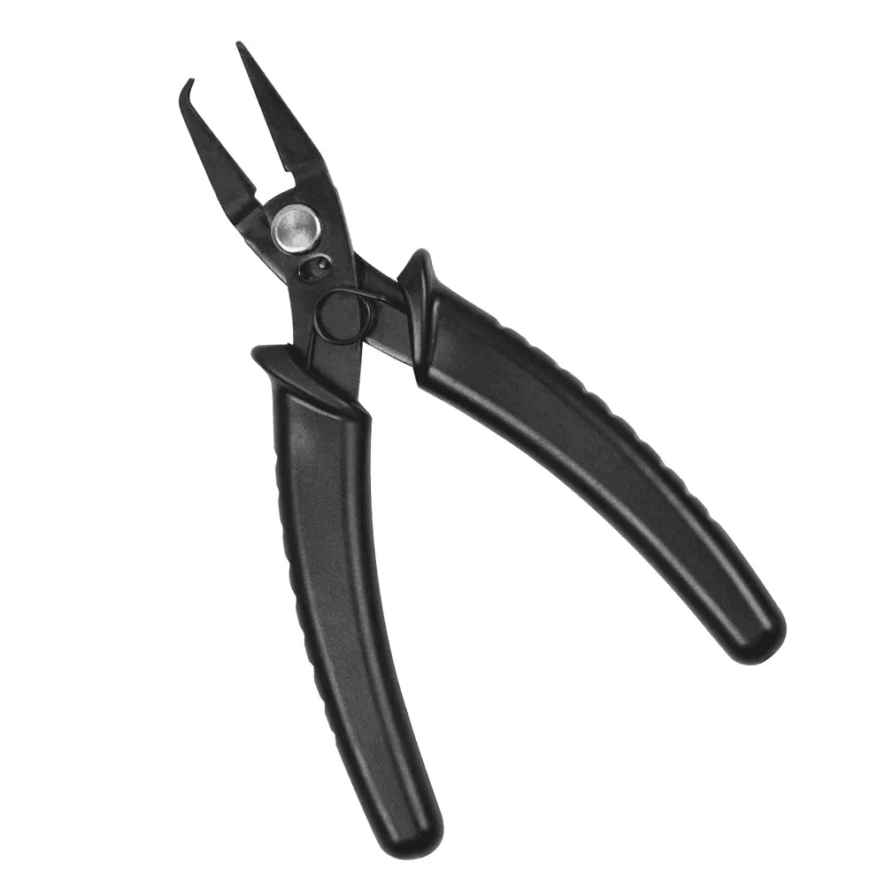 Black Split Ring Opener Plier 1Pc Hair Extensions Pliers For Micro Links Beads Rings Opener and Removal Tool