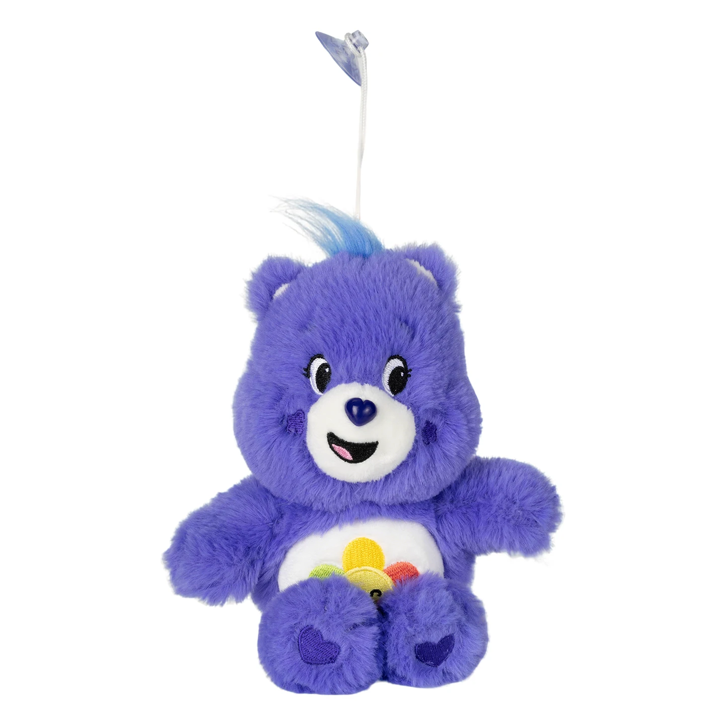 Adorable Care Bears Plush Suction Cup Ornament - Cute Hanging Decoration