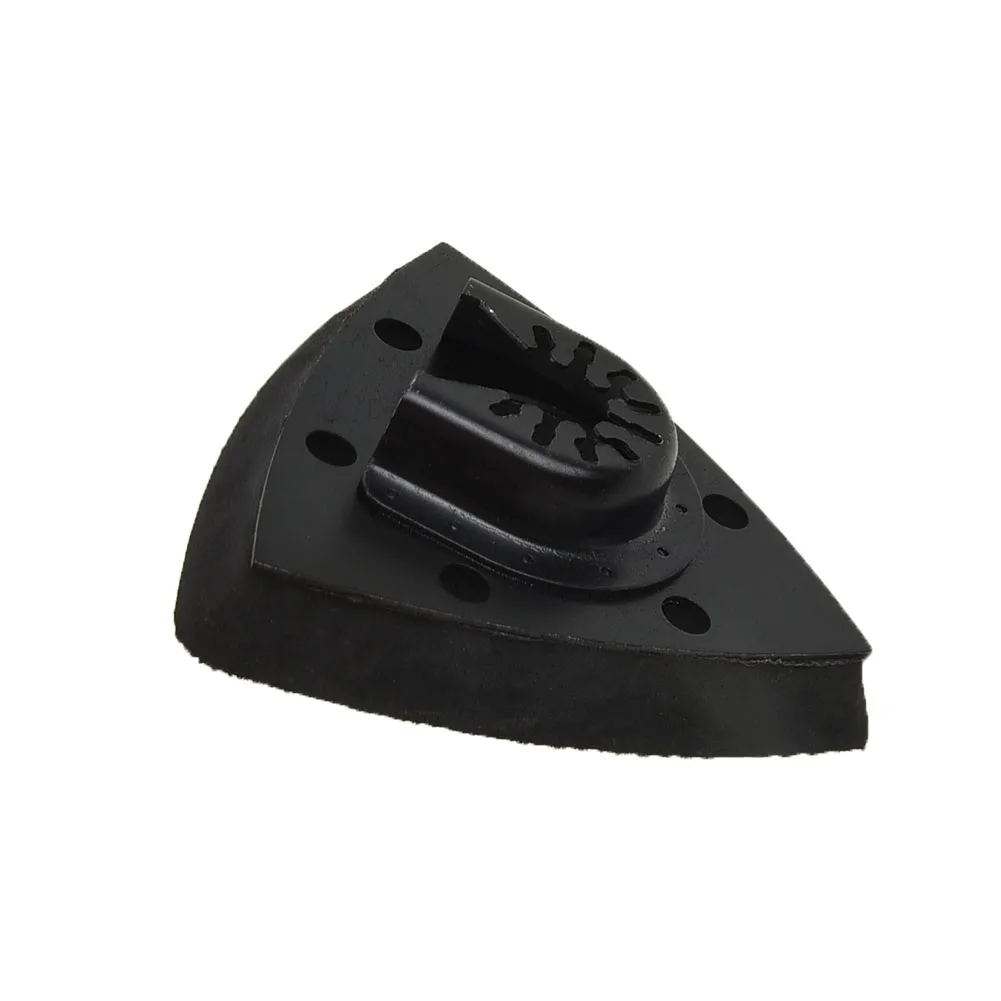 

3pcs Sanding Pad Oscillating Saw Blade 3x 93mm Flush Triangular Sanding Pad Oscillating Saw Blade For Fein SS EVA Black