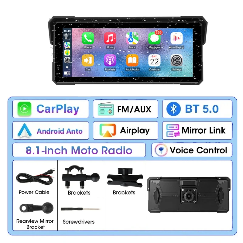 Lettore multimediale per moto - Non DVR