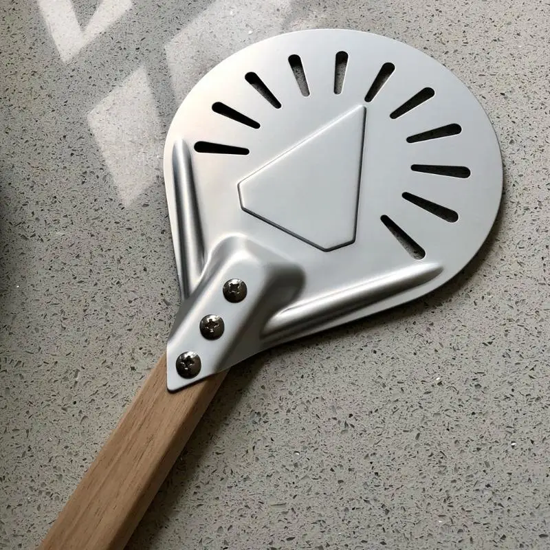E8BD Pizza Turning Peel for Homemade Pizza Gifts for Family Non-slip Durable Kitchen