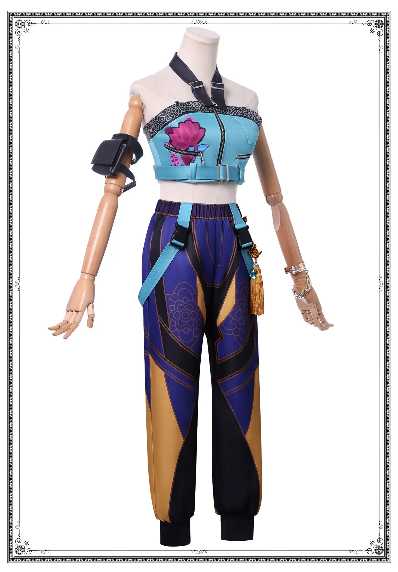 Girls Halloween Costume Kids Demon Hunters Costume Cosplay Halloween Girls Pop Singer Kpop Demon Hunters Costume