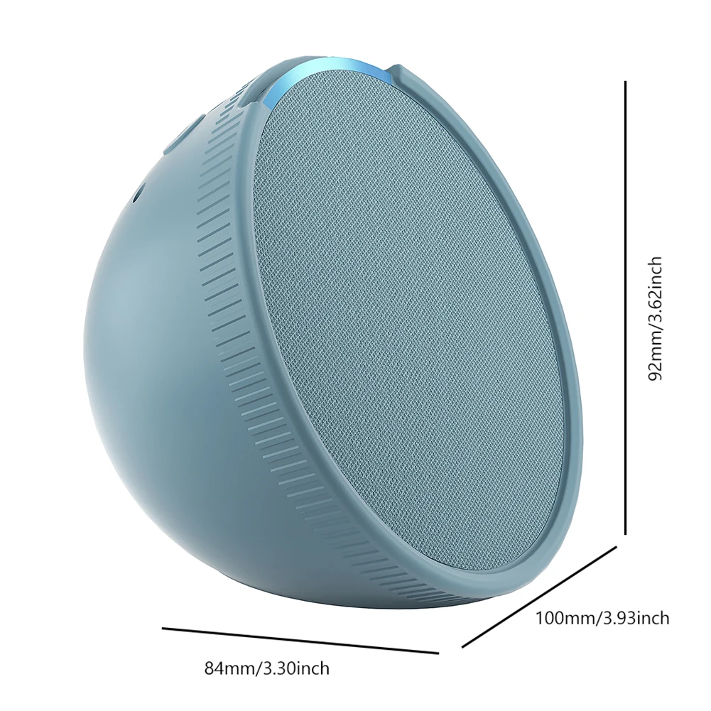 Amazon Echo POP Hoparlör Duvara Montaj Tutucu Standı Dahili Kablo Kapalı Ses Kutusu Braketi Amazon Echo Pop Ev Dekorasyon