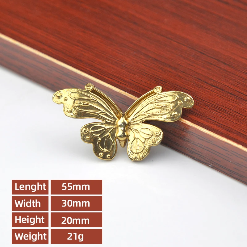 ZLYY Lot De 4 Poignées D'armoire En Bronze Antique En Forme