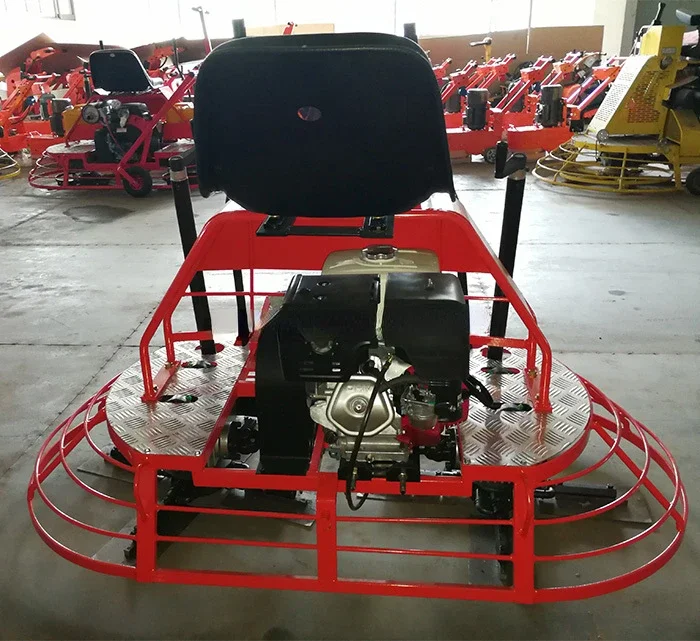 Easy operation 30/36 inch ride on double blade concrete trowel machine