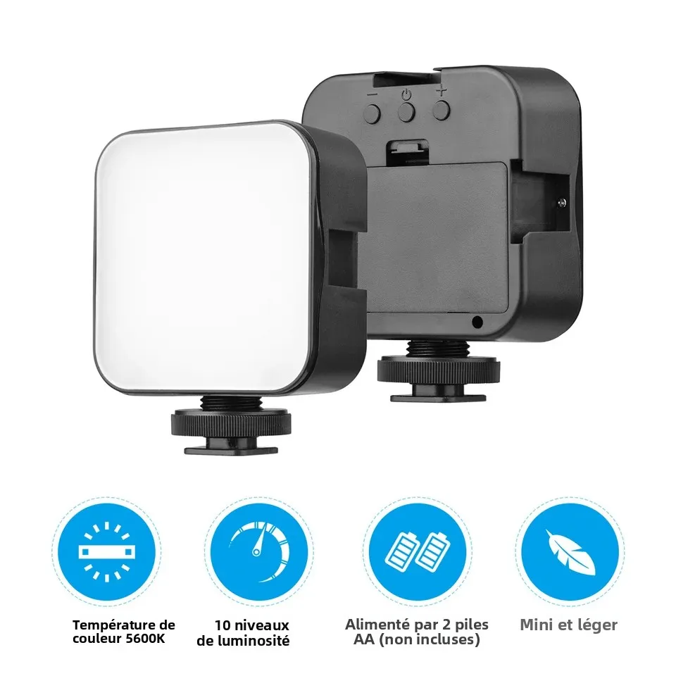 Universal Photoraphy Handheld Vlo Stand Stabilizer Kit LED Liht Microphone Remote Shutter Phone Camera Video_voghion.com