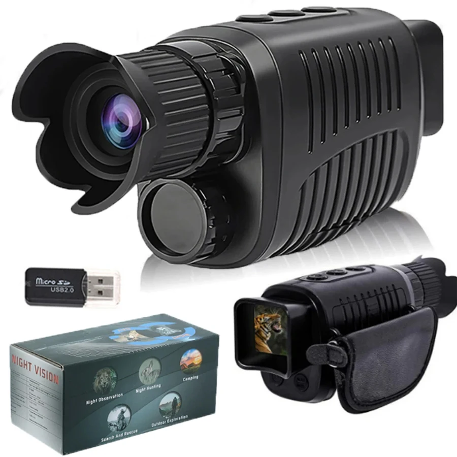 Jumelles Numériques GTMEDIA N2 Avec Vision Nocturne Infrarouge 1080P HD Et Zoom 5x