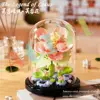 Diy Micro Flower Building Blocks Mini Bricks Particles Eternal Life Flowers Home Decoration Assembling Puzzle Toy Children Gift 4