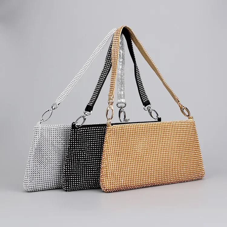 

Hot Selling Rhinestone Ladies' Banquet Dress Bag, Versatile Evening Bag for Europe and America