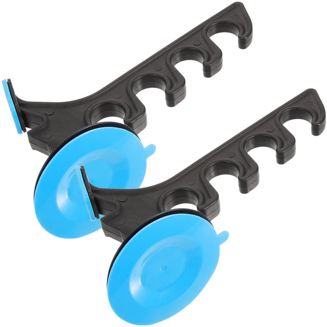 2pcs Suction Cup Fishing Rod Rack Vehicle Fishing Rod Holder