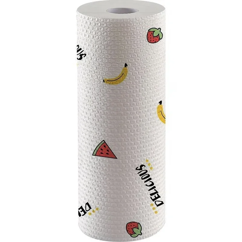 Roll of Reusable Bamboo Towels for Kitchen Dishwashing kitchen towel cleaning cloth dish cleaning cloth dish cloth towel cleaning cloth