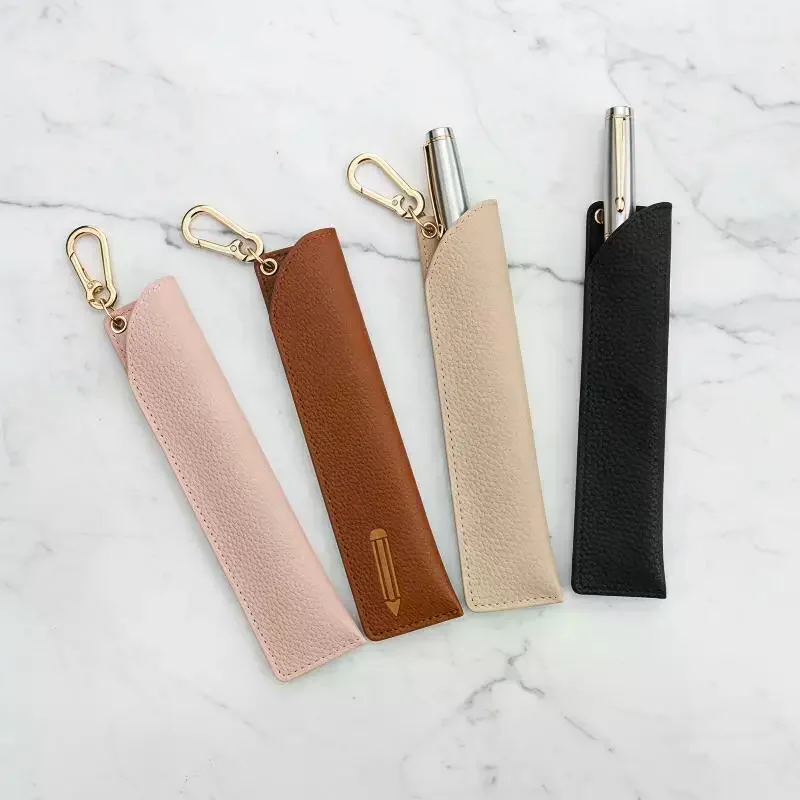 1 Pezzo Portapenne Kawaii in Pelle, Custodia per Penne, Astuccio per Materiale Scolastico per Studenti e Ufficio - immagine 2