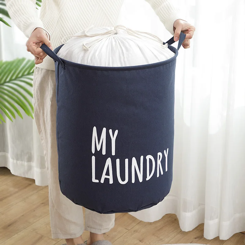 Home collapsible laundry basket child toy storage laundry bag for dirty clothes hamper organizer Large Laundry bucket