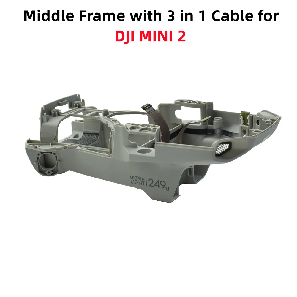 Original Mavic Mini 2 Middle Frame with 3 in 1 Flat Cable Body Shell
