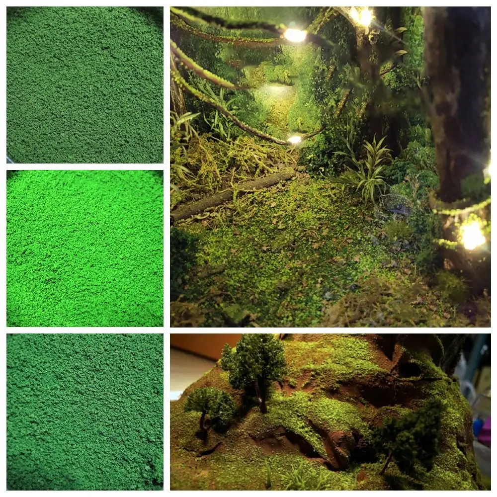 4 Moss Simulation Lifelike Lichen Grass Moss Scene Layout Prop Craft for  Home Shop