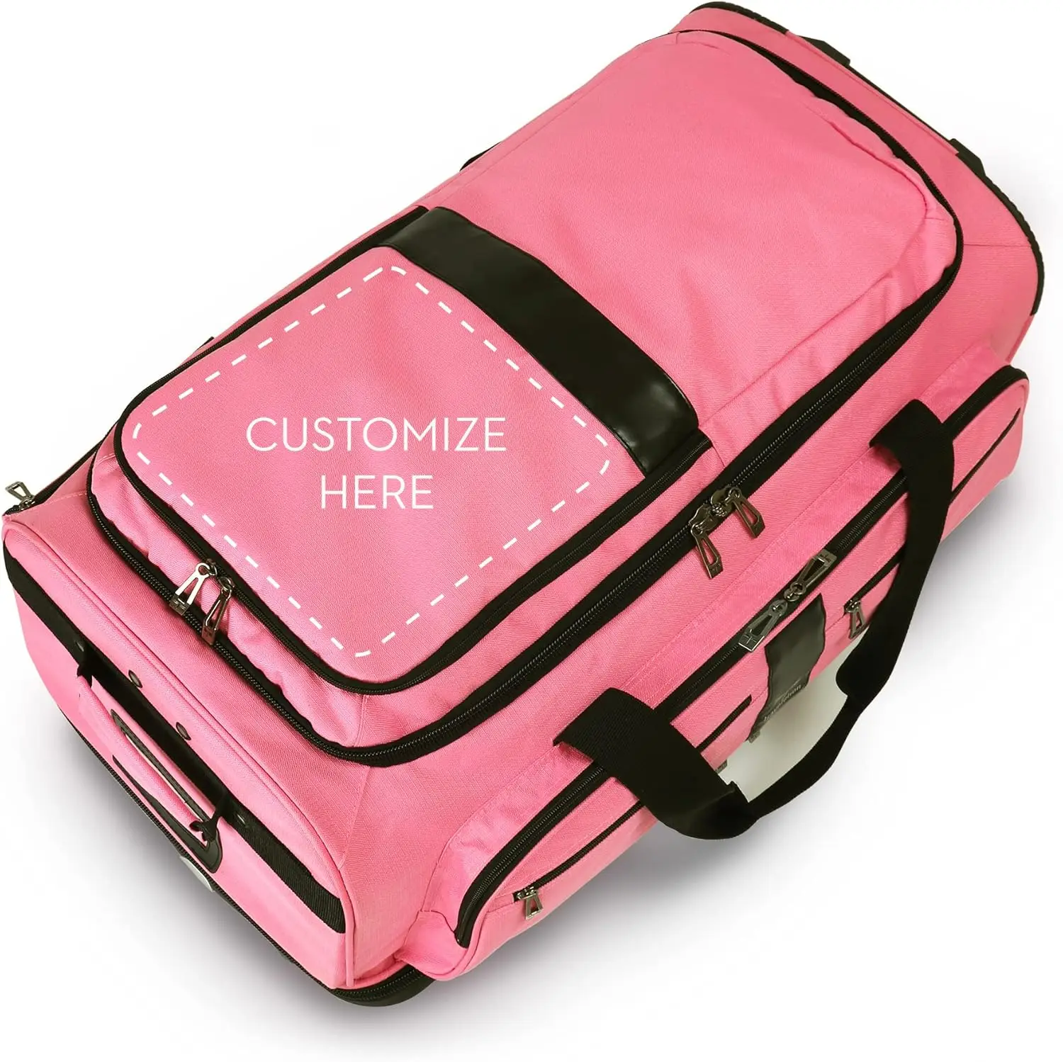 Travolution® Dance Bag with Garment Rack Newly Designed 28 Inch Duffel with Wheels Collapsible Lightweight Drop-Bottom Luggage 5