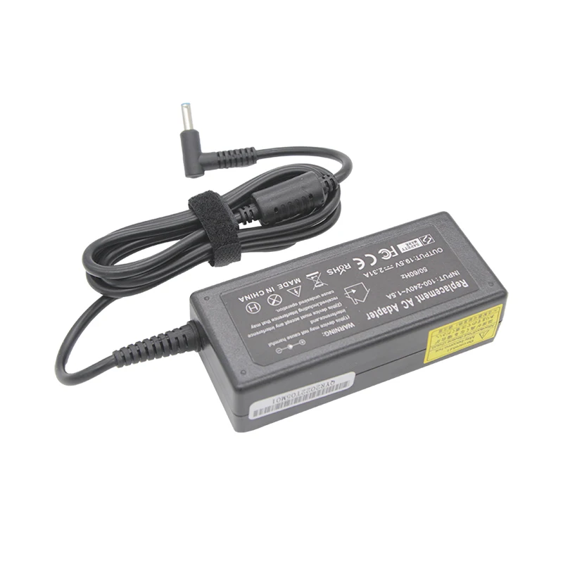 Adaptador do Carregador do Portátil para o Córrego de hp X360 13 14 Pavilhão 854054001 741727-001 740015-001 740015-002 19.5v 2.31a 45w 4.5x3.0 mm - Imagem 4