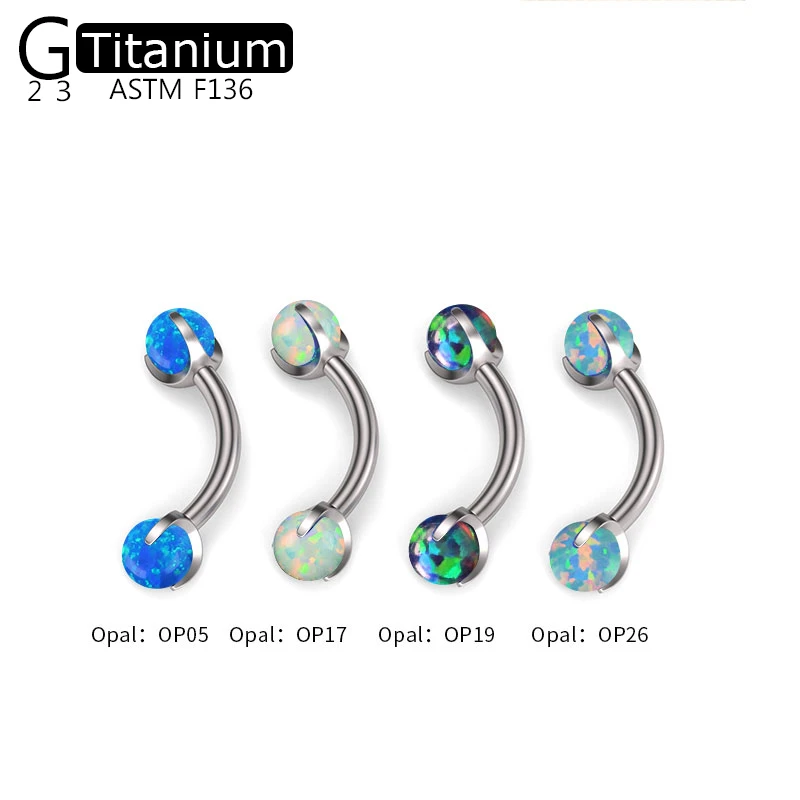 Titanium Belly Button Rings Titanium Women Accessories Titanium