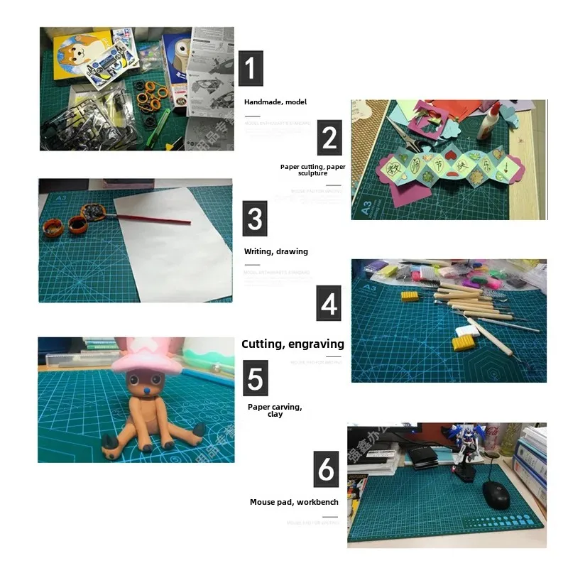 A2 Cutting Mat A3 Cutting Board A4 Engraving Mat Model Paper Handmade Board 60&times;45 From China