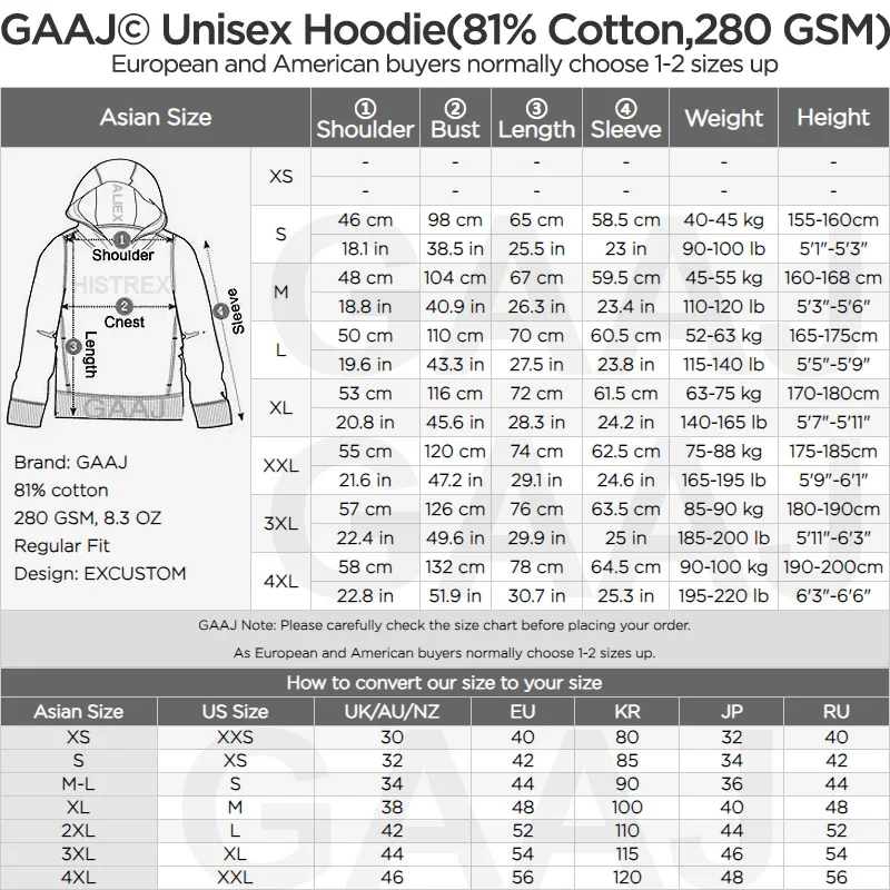 Custom Print 81% Cotton Premium Hoodie Customized Your Own Deisgn Photo Graphic Logo Men Womens Hoody Sweatshirt Pullover Gifts 6
