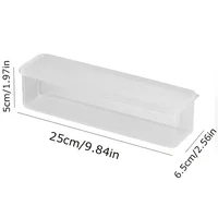 Boîte de rangement pour réfrigérateur, 1//2/4 pièces, artefact de conservation des aliments frais, boîtes de conservation des aliments, outils de cuisine scellés transparents 2