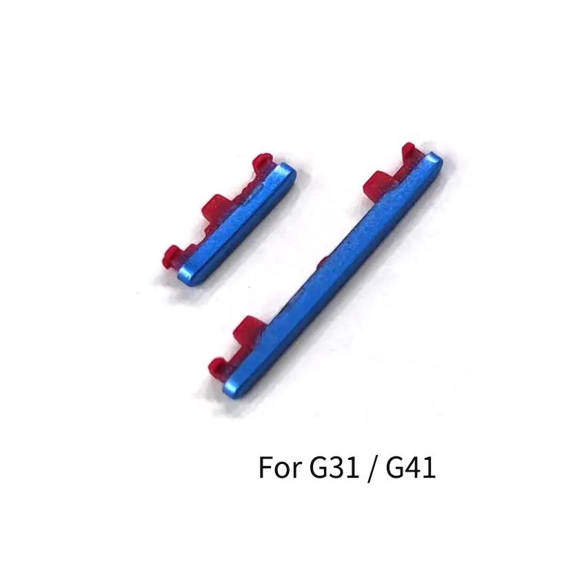 10PCS For Motorola Moto G31 G41 Power Button ON OFF Volume Up Down Side Button Key Repair Parts