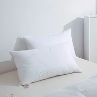 Easyum Twin Queen King 50*70cm 100% cotton feather microfiber mixed long bed neck comfortable Sleeping pillow 1