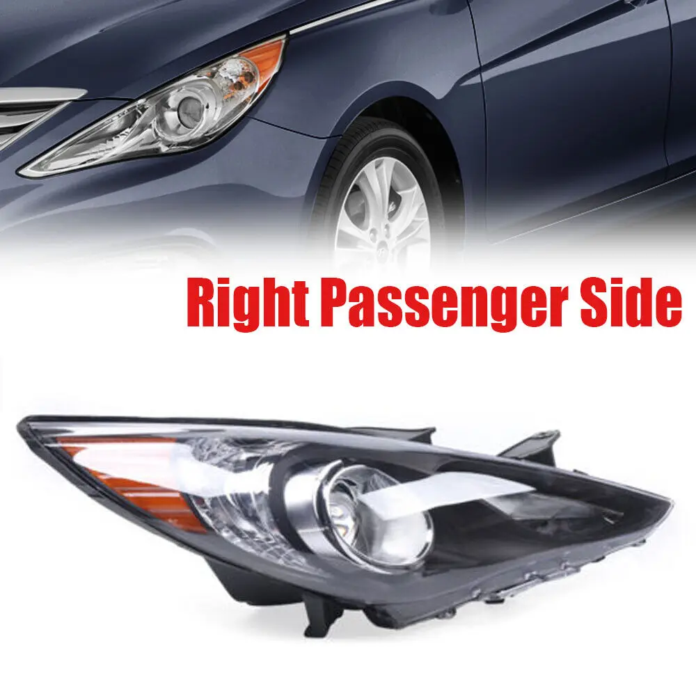 

Right Halogen Headlight Headlamp for Hyundai Sonata 2011 2012 2013 2014 2.0L 2.4L HY2503159