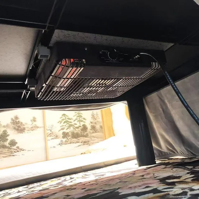 Metrócsere -Fűtés 220 V Japán Kotatsu Fűtés Ventilátor Kézi Hőmérséklet -Szabályozó Képlet Asztal Láb Melegebb 600W - Image 4