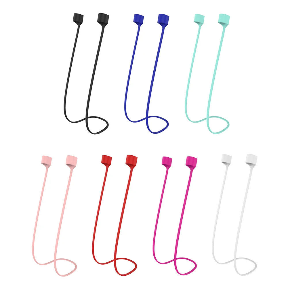 Anti Lost Silicone Rope Holder Cable Earphone Strap Holder Cable