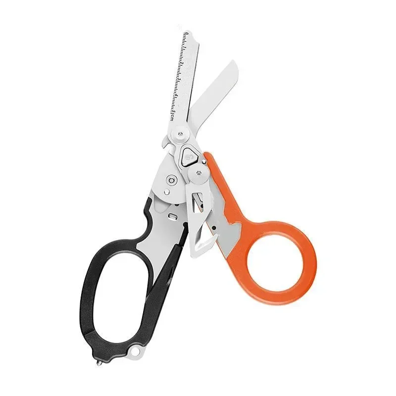 Tactical Multifunction Folding Survival Scissors and First Aid Tool