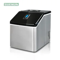 Commercial Ice Cube Machine Household Ice Maker Square Ice Generator Manual Water Injection 1