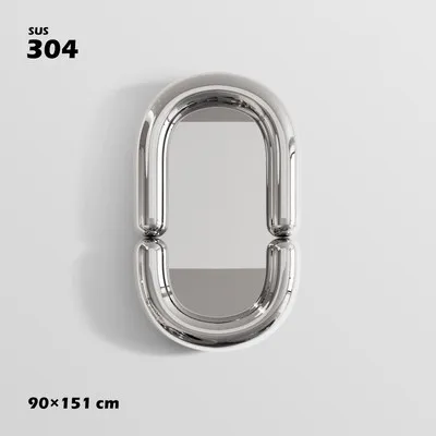 90x151 Silver mirror