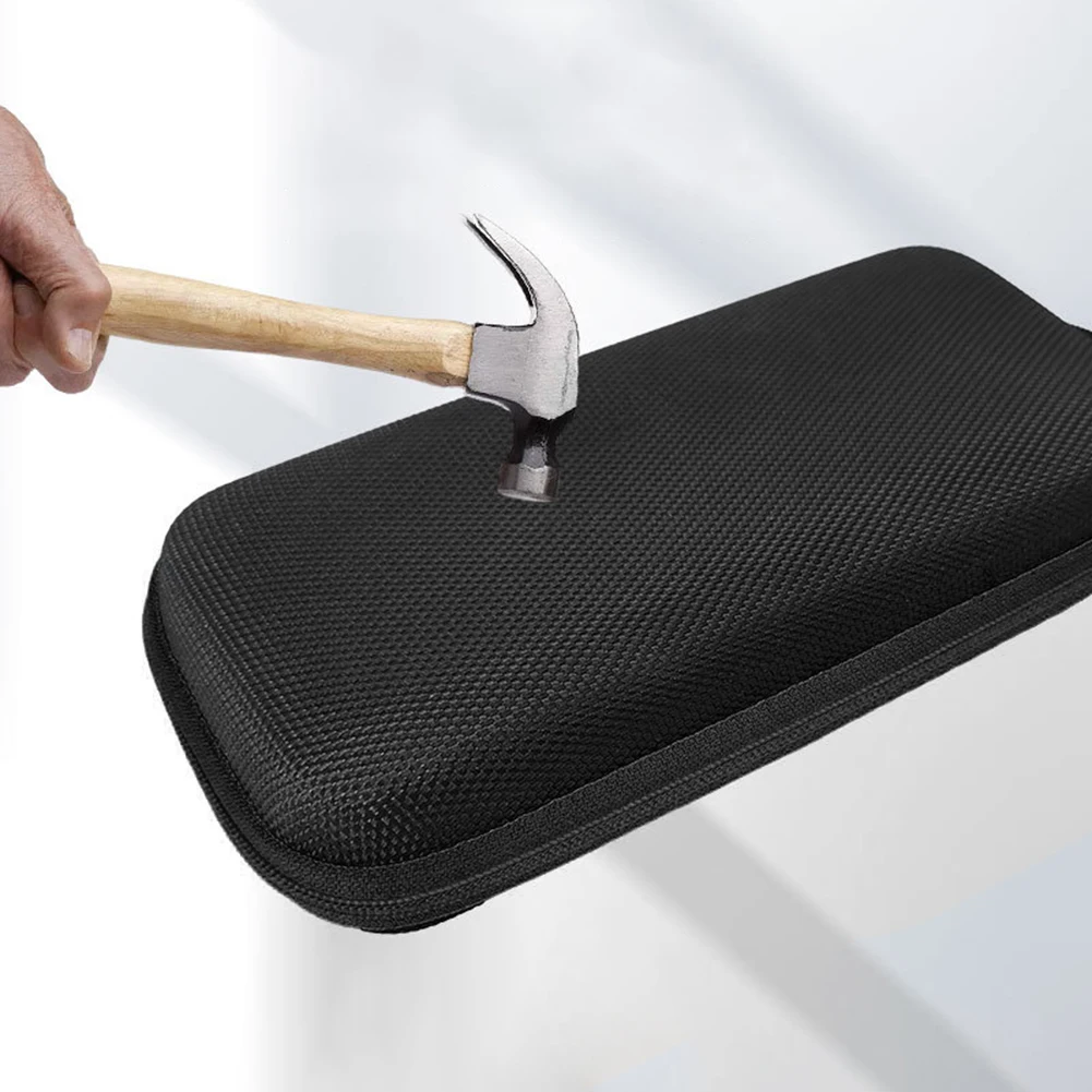 EVA Hard Carrying Case with Strap Shockproof Protective Handbag for RG40XX H/RG405M Handheld Game Console Anti-scratch Glass