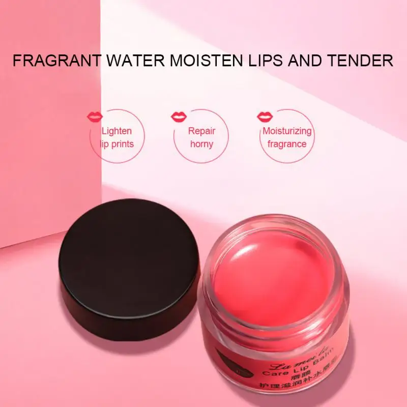Cherry Blossom Lip Serum Mask Crack Peeling Repair Riduce Le Linee Sottili Delle Labbra Idratante Sakura Beauty Care 10G