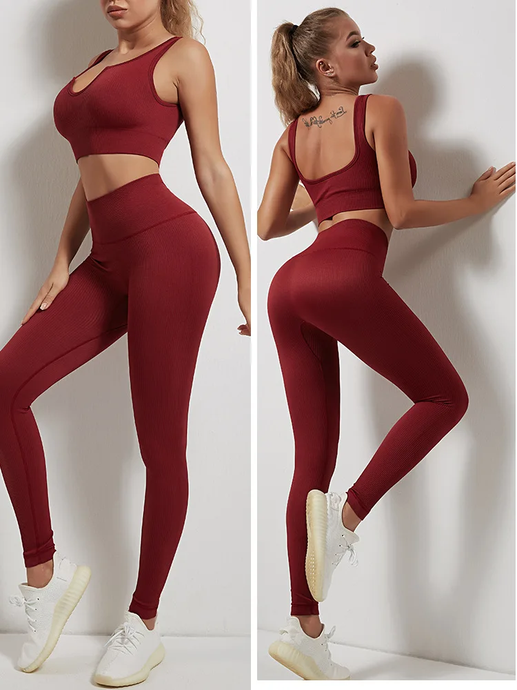 spanx pants Sexy Seamless Leggings Peach Hip Lift High Waist Sports Pants Women Tight Shorts Fitness Sports Gym Leggings Yoga Suit Clothes tights for women