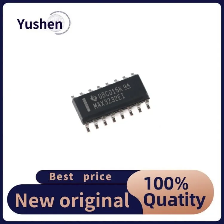 

10PCS Original Genuine MAX3232EIDR RS-232 Line Driver/receiver IC Chip SOIC-16 Microcontroller IC Chips