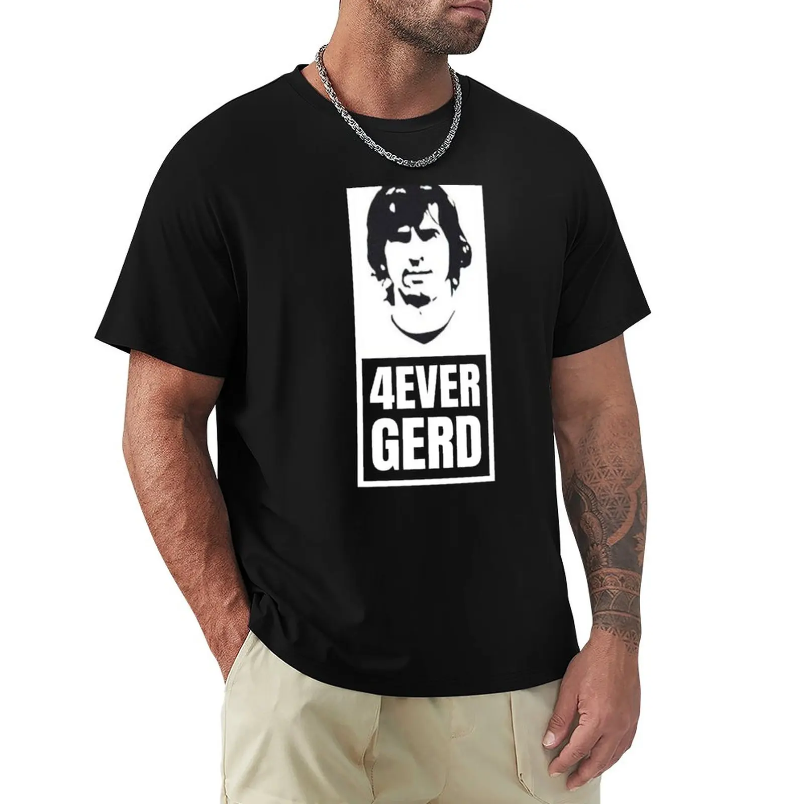 4ever-Camiseta de gerd-gerd heliller original para hombre, ropa kawaii, camisetas ajustadas, Verano