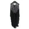 Abaya marocain caftan dubaï robe Maxi à capuche manches chauve-souris Farasha caftan femmes musulmanes africain ouvert Kimono Boubou robes de soirée