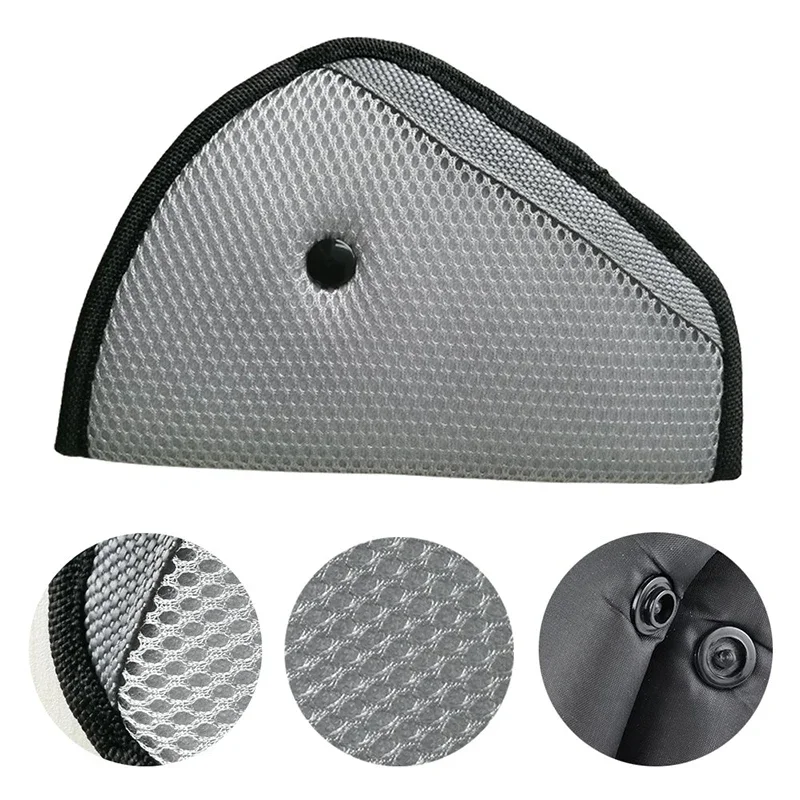 Seat Belt Adjuster Universal Car Safe Fit Seat Belt Sturdy Adjuster Car Safety Belt Adjust Device Triangle Baby Child Protection Baby Safety