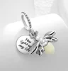 2024 New in Hot Sale Original Charm Beads Fit Brand Bracelet For Women 925 Silver Glow Discoloration Pendant Bead Jewelry Gift 4