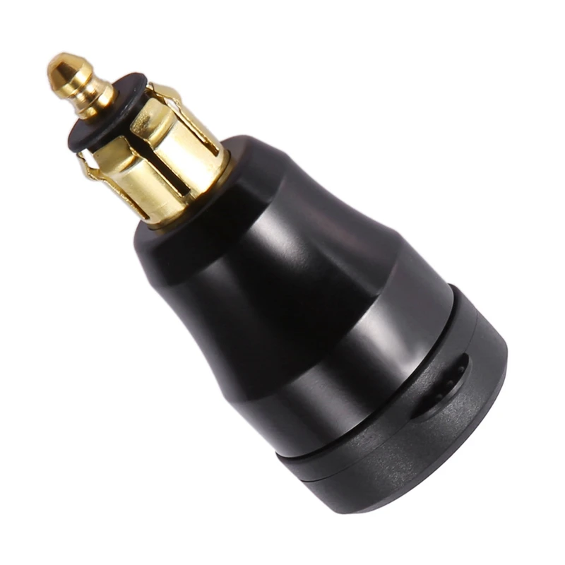 

5х мотоциклетное водонепроницаемое быстрое зарядное устройство с портом USB Type-C 12 В/24 В Qc3.0 адаптер питания Hella разъем Din черный