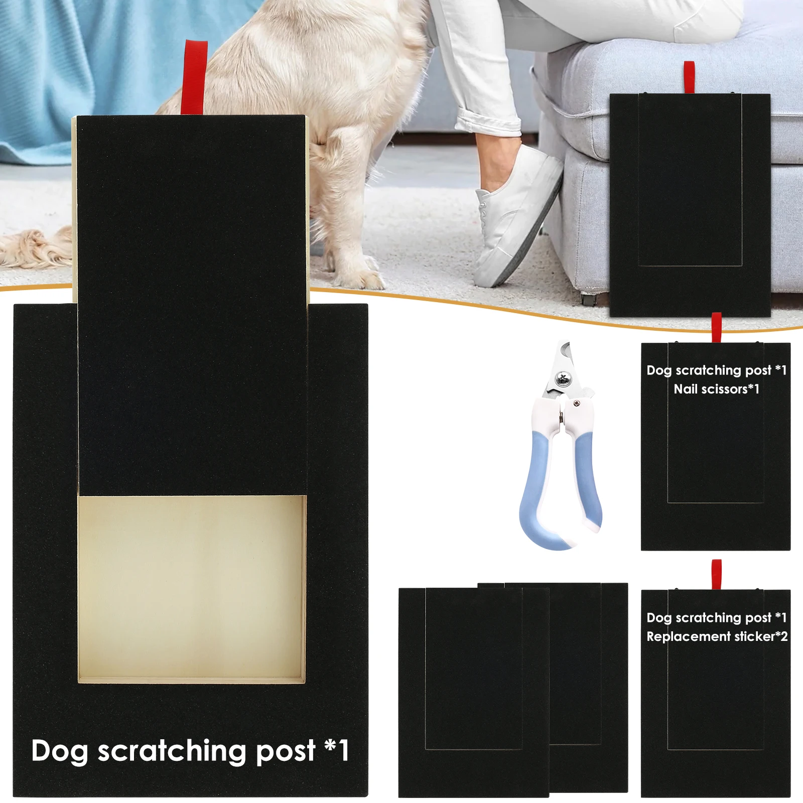 Dog Nail File Board with Built-in Snack Box Wooden Sandpaper Puppy Nail Grinding Pad Dog Paws Scratchboard for Small Medium Dogs Dog Nail File Board with Built-in Snack Box Wooden Sandpaper Puppy Nail Grinding Pad Dog Paws Scratchboard for Small Medium Dogs