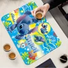 S-Stitch-H-The-Baby Kitchen Dish Mat Absorbent Dining Table Mats Retro Non-slip Placemat Coffee Dish Tableware Mat Home Decor 2