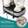 Vibration Plate Exercise Machine Fat-Burning Home Fitness Fat Slinger Shaping Whole Body Workout Portable Fitness Equipment 1