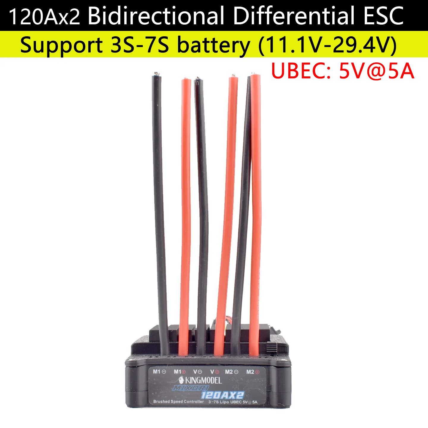 Dual Way Bidirectional Brushed ESC Control