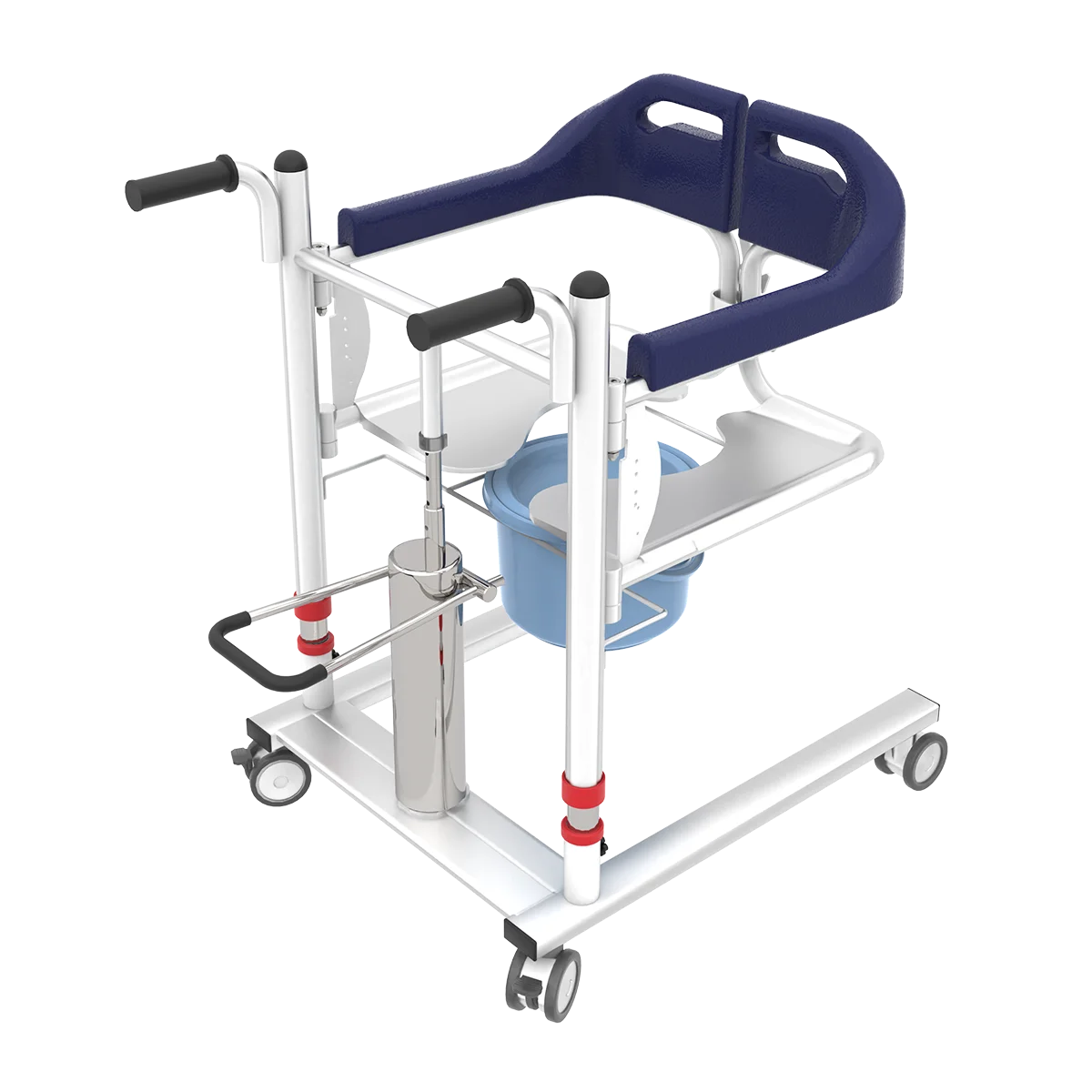 Shift chair Patient Transfer Lifter for Home Use and Facilities , Transfer to bed or sitting toilet,Foot stepping hydraulic lift 3