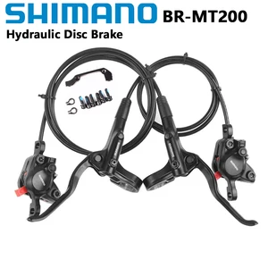 Велосипедный Гидравлический дисковый тормоз Shimano MT200, левый передний правый задний тормоз BL BR E-bike